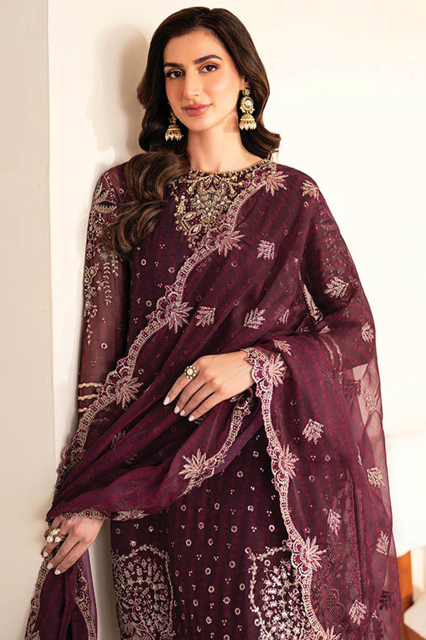 Xenia Unstitched 3 Piece Luxury Formals Vol-02 Collection'2025-Tiya