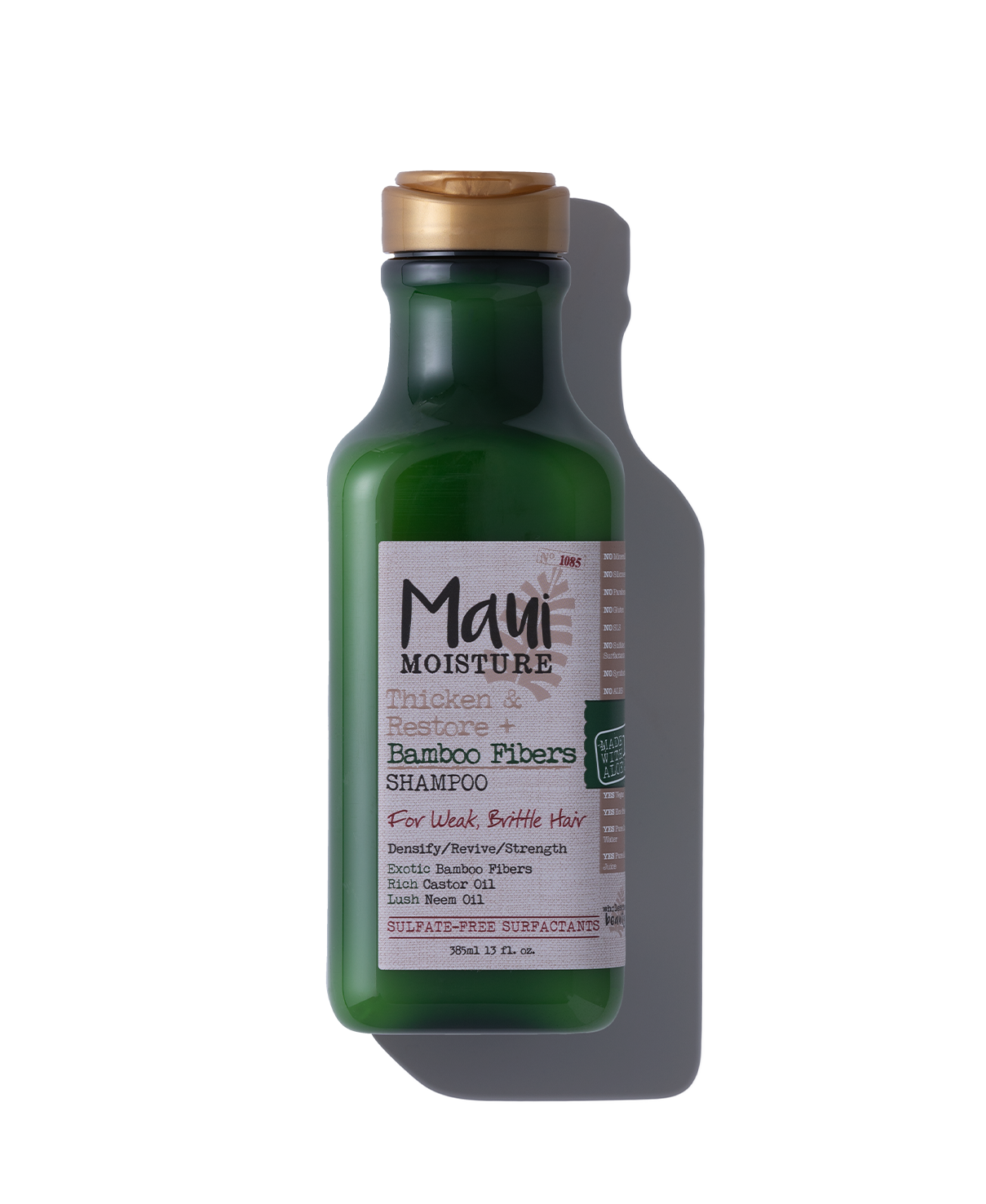 Maui Moisture Shampoo Thicken & Restore+Bamboo Fibers 13Oz/385ML