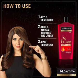 Tresemme Shampoo Keratin Smooth & Straight - 660Ml - My Store