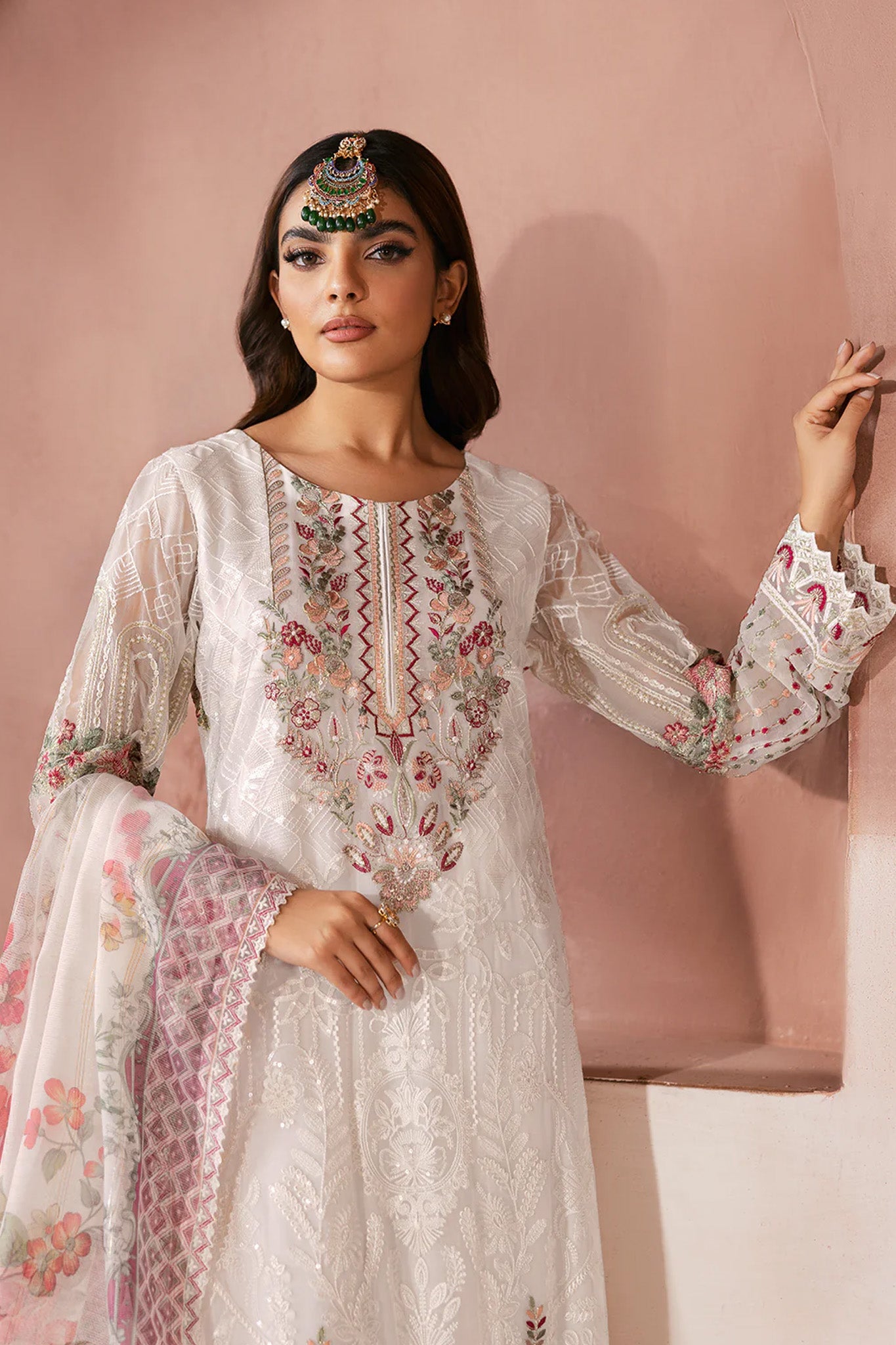Arzoo by Ramsha Unstitched 3 Piece Chiffon Vol 01 Collection'2025-U-105