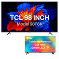 TCL 98 INCH SMART & 4K QLED GOOGLE TV Model 98P8K