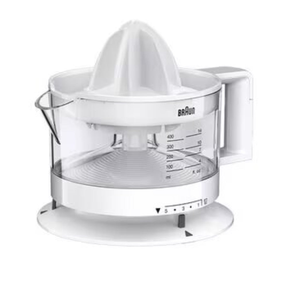 BRAUN CITRUS JUICER Model CJ-3000 WHITE