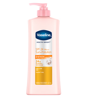 Vaseline Healthy Bright Sun + Pollution Protection Brightening Defense Lotion SPF 24