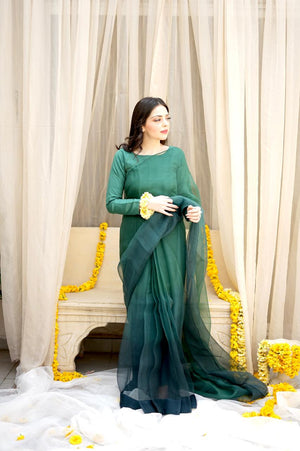 Pashma Khan Stitched Luxury Saree Collection'2025-Zárgul