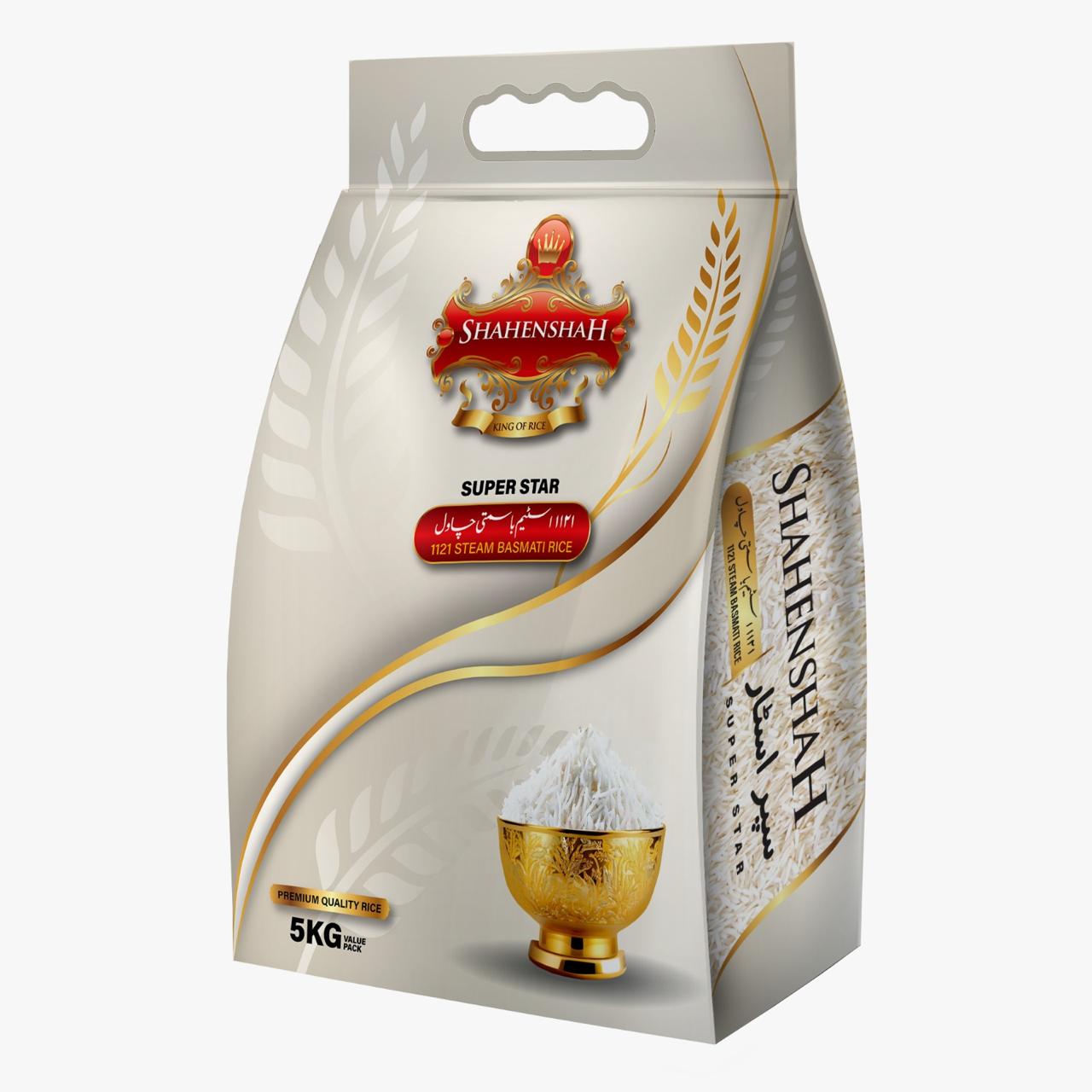Shahenshah Super Star 1121 Rice 5kg - Snapcart.pk