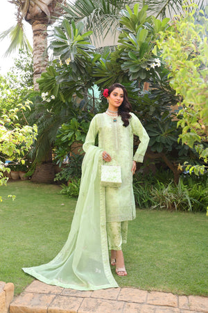 Hermosa By Dr Haris Semi Stitched Formals Collection-(Complimentary Clutch & Jewellery)-Her-002