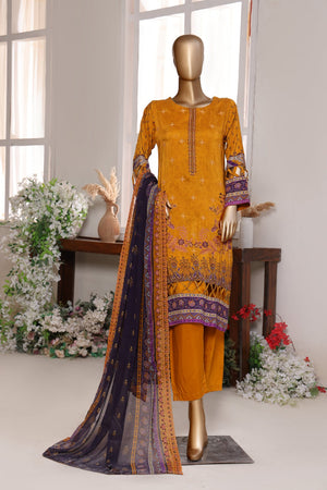 Pareesa By Dr Haris Unstitched 3 Piece Viscose Collection-Par-002