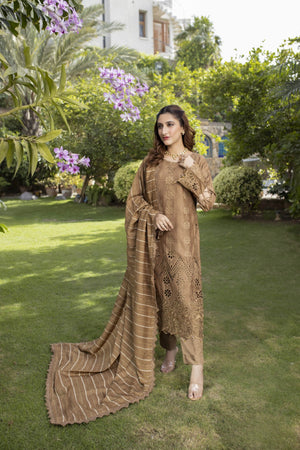 Nissa By Dr Haris Unstitched 3 Piece Viscose Collection-Nis-005