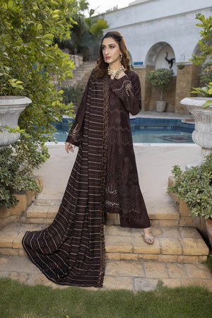 Nissa By Dr Haris Unstitched 3 Piece Viscose Collection-Nis-002