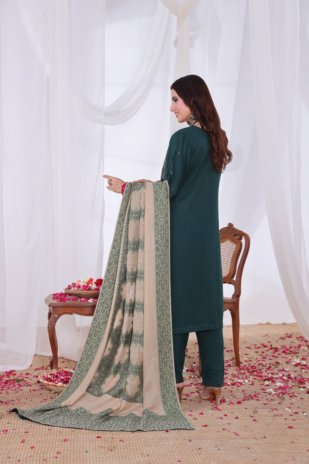 Alif By Dr Haris Unstitched 3 Piece Winter Collection-Alf-005