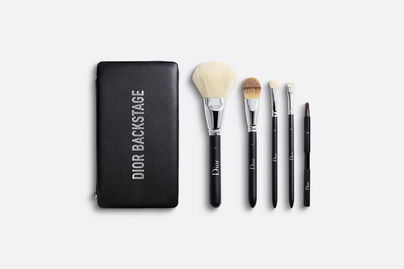 Dior Backstage Brush 4 Piecs Set +Bag