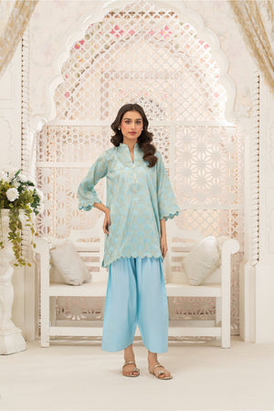 Yusra Ansari Stitched 2 Piece Formals Collection'2025-Yaeid-07 Hazel