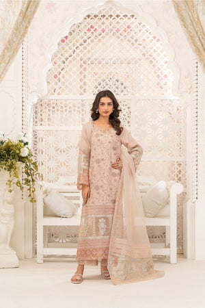 Yusra Ansari Stitched 3 Piece Formals Collection'2025-Yaeid-08 Celia