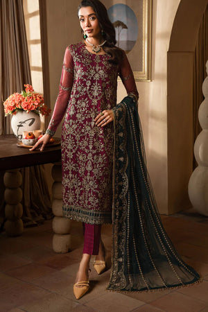 Emirah By Zarif Unstitched 3 Piece Luxury Formals Collection'2025-ZEF 08 HAYAL