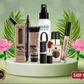 Miss Rose - 6 Pcs Complete Makeup Deal (Seal Eyeliner , Mist & Fix , Matte Foundation , Concealer , Purely Foundation , Lipstick ) Beige-2 - My Store