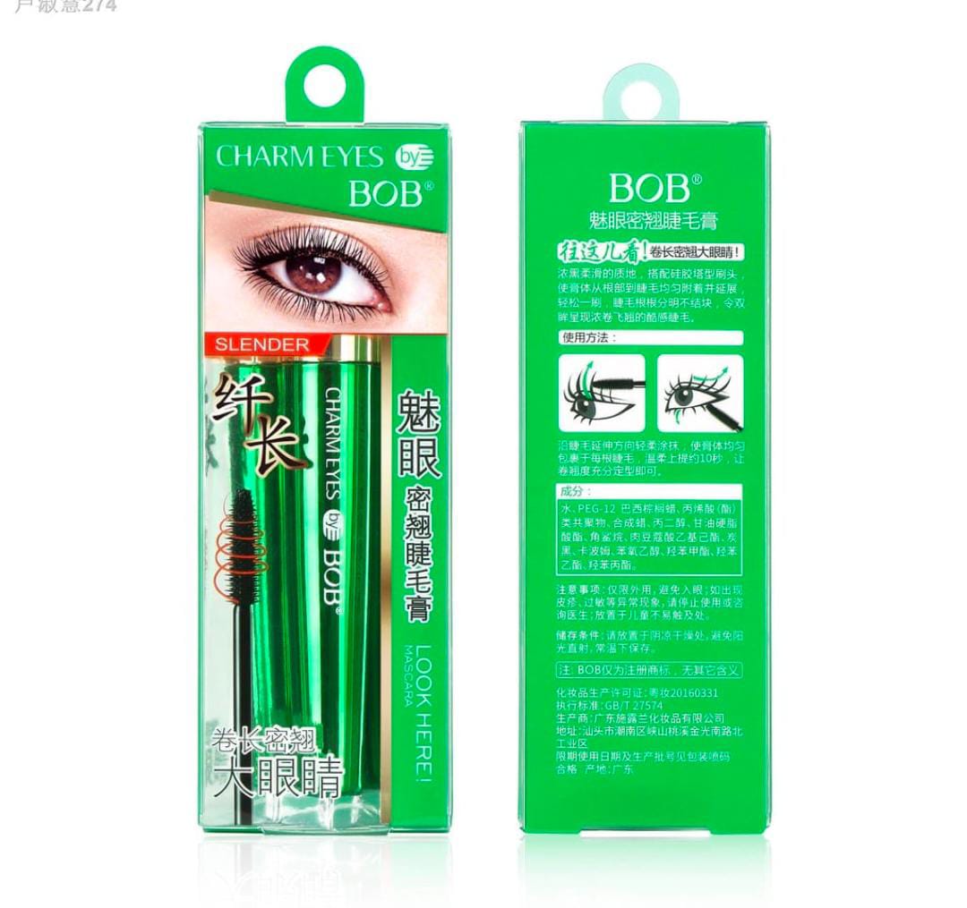 Bob - Big Eyes Add Voulme And Length Charming Curly Mascara