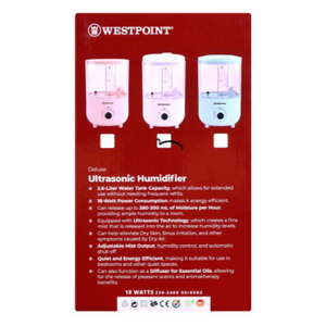 WestPoint WF-1203 Deluxe Ultrasound Room Humidifier - My Store