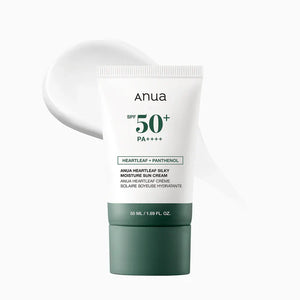 Anua Heartleaf Silky Moisture Sunscreen Cream 50Ml