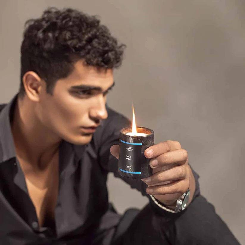 Scent N Secret Wild Aqua Candle - My Store