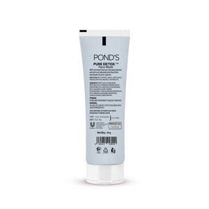 Pond's Pure Detox With Charcoal Face Wash 100g - Snapcart.pk