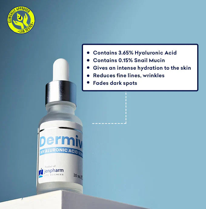 Jenpharm - Dermive Hyaluronic Acid Serum - 20Ml