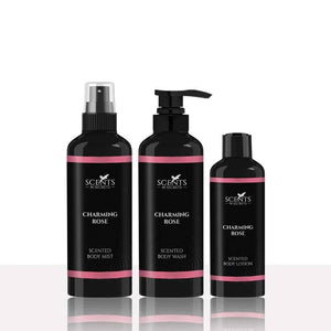 Scent N Secrets Charming Rose Bath & Body Kit - 3 Pc Bundle - My Store