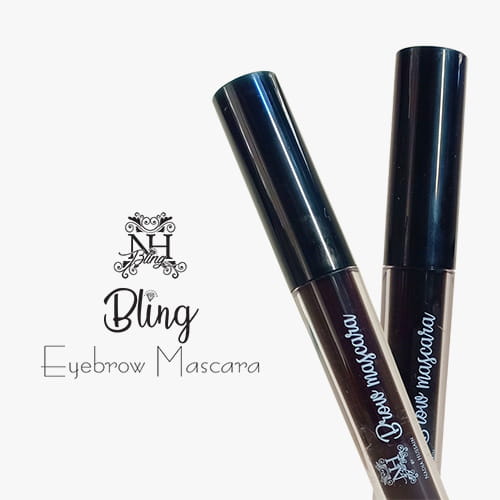 Nadia Hussain Bling Eyebrow Mascara - Dark Brwon