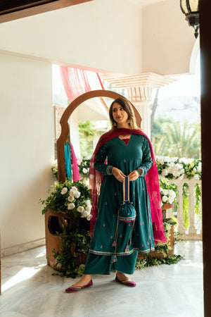 Baat Pakki Omal by Komal Stitched 3 Piece Dobby Collection'2025-Mahrukh