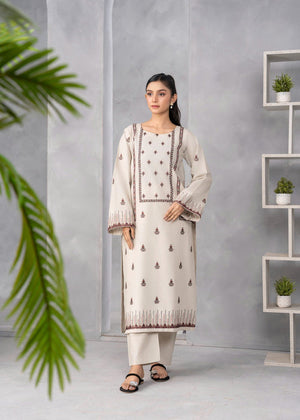 Abeera Stitched 2 Piece Emb Cotton Collection'2025-AB-004-Giet