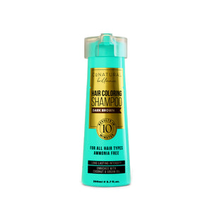 Conatural-Hair Coloring Shampoo Dark Brown
