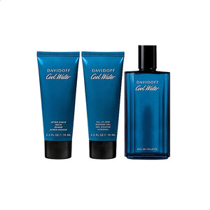 Davidoff Cool Water Men Set Edt 125Ml+After Save 75Ml+S Gel 75Ml