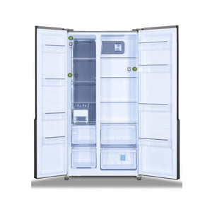 Dawlance Refrigerator Glass Door Side By Side 600 20 CFT Inverter No Frost - My Store