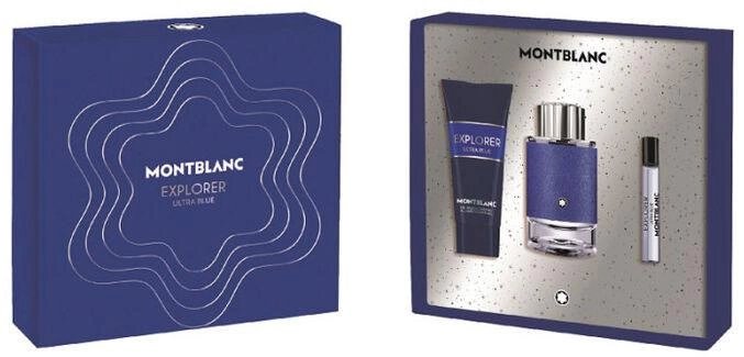 Mont Blanc Explorer Ultra Blue Me Set EDP 100Ml+EDP 7.5Ml+S Gell 100Ml