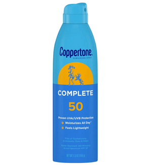 Coppertone Complete Sunscreen SPF 50 Spray