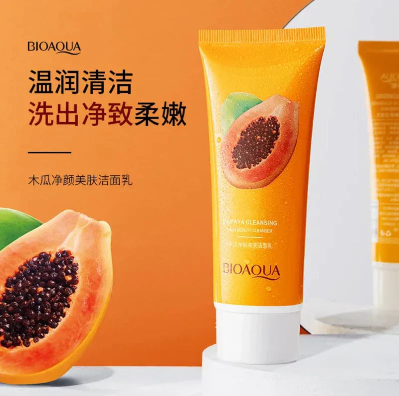 Bioaqua Papaya Vitamin C Facial Cleanser 100ml