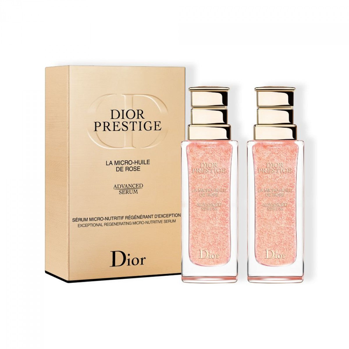 Dior Prestige La Micro Huile De Rose Advanced Serum Duo Set 2X75Ml