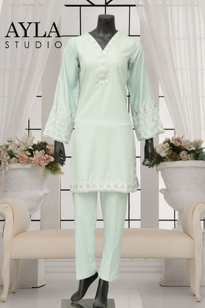 Noor E Rang by Ayla Studio Stitched 2 Piece Summer Collection'2025-Hareem