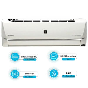 Sharp 2 Ton Inverter AC 24SHV Cool Only - My Store