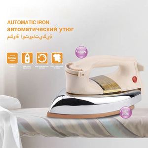 Electric Classical Dry Iron for Clothes Industrial Use and Household No Steam Iron -Random Color - My Store