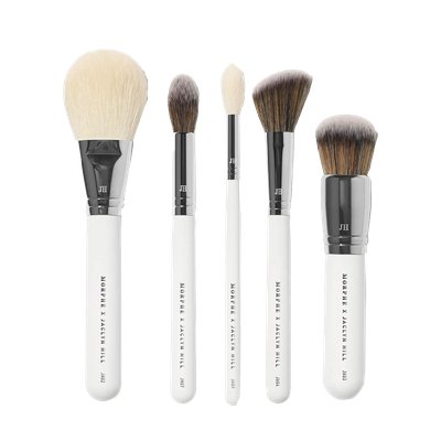 Morphe x Jaclyn Hill Complexion Master Makeup Brush Set 5Pecs + Bag