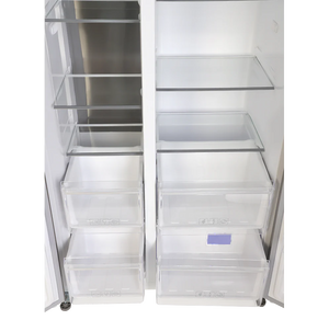 Dawlance DSS-9055 Glass Door Inverter No Frost Refrigerator - 22CFT - My Store