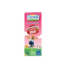 Lacnor Strawberry Milk 180ml - Snapcart.pk