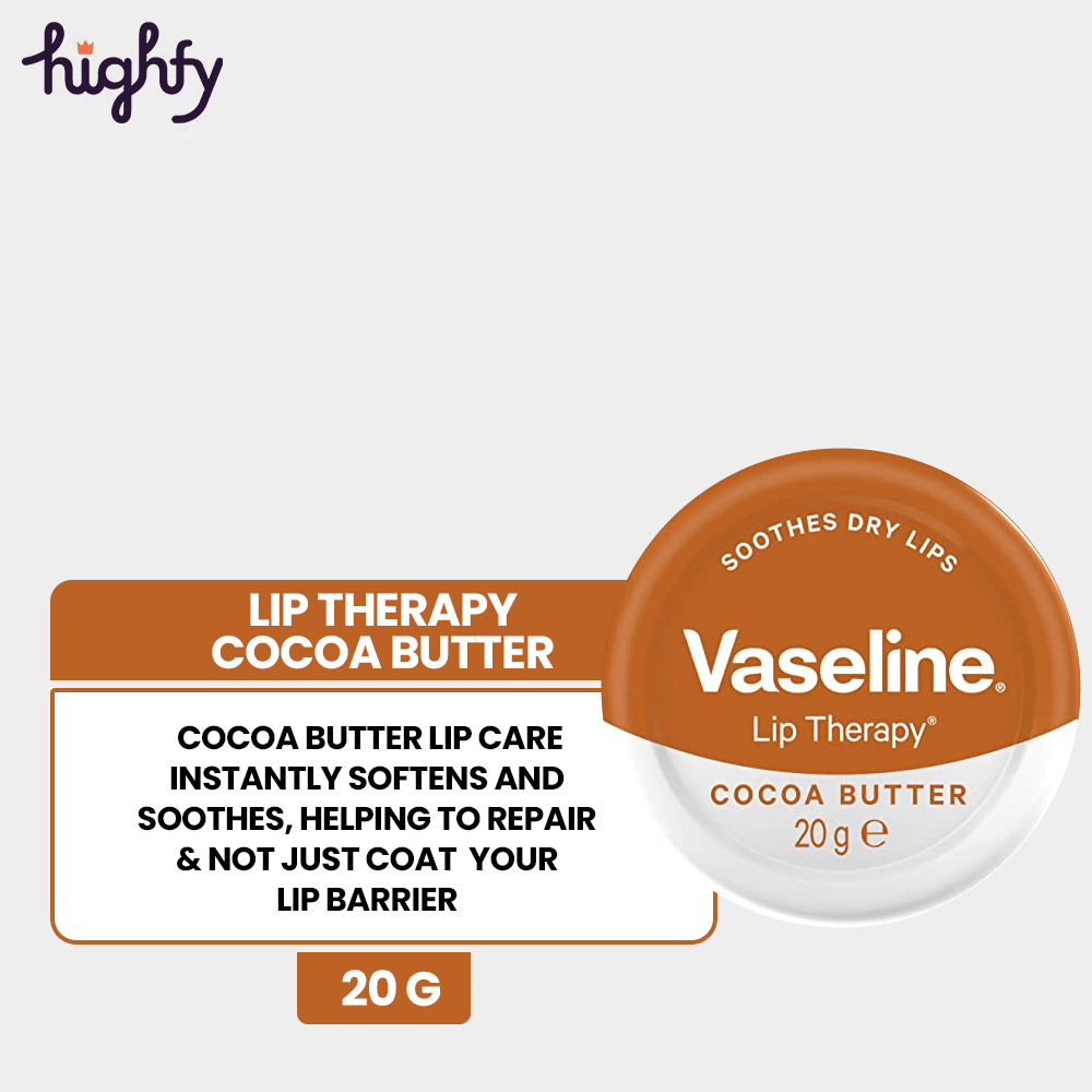 Vaseline Lip Therapy Cocoa Butter 20G - My Store
