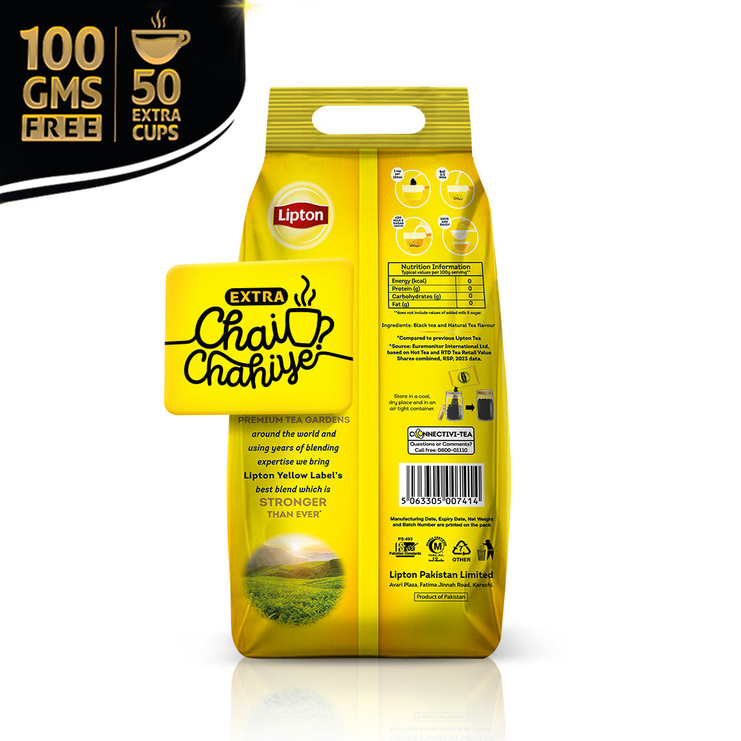 Lipton Yellow Label Tea 900g - Snapcart.pk
