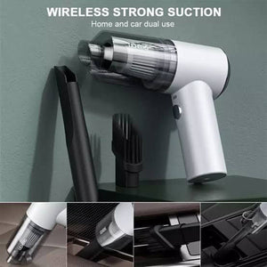 Wireless Car Vacuum Cleaner with LED Light