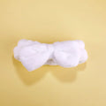 Lurella - Bowtie Head Band - White