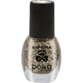 Vipera Nail Polish Polka - 66 Transparent with Gold Brocade