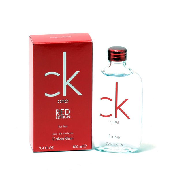 Calvin Klein One Red Edition For Her Edt 100 Ml-Perfume