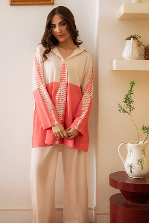 Not So Basic By Qariney Stitched 2 Piece Winter Collection'2024-YinYang