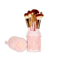 BH Cosmetics Pink Perfection 10 Piece Brush Set+Bag